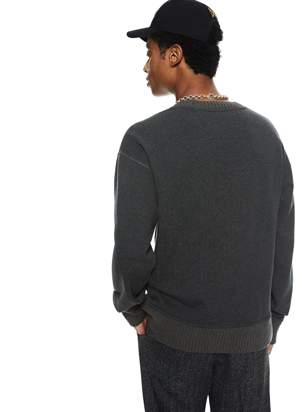 French Terry Sweatshirt (Charcoal Heather) - StepByStep