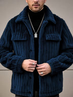 Giacca invernale con patta frontale - StepByStepNow