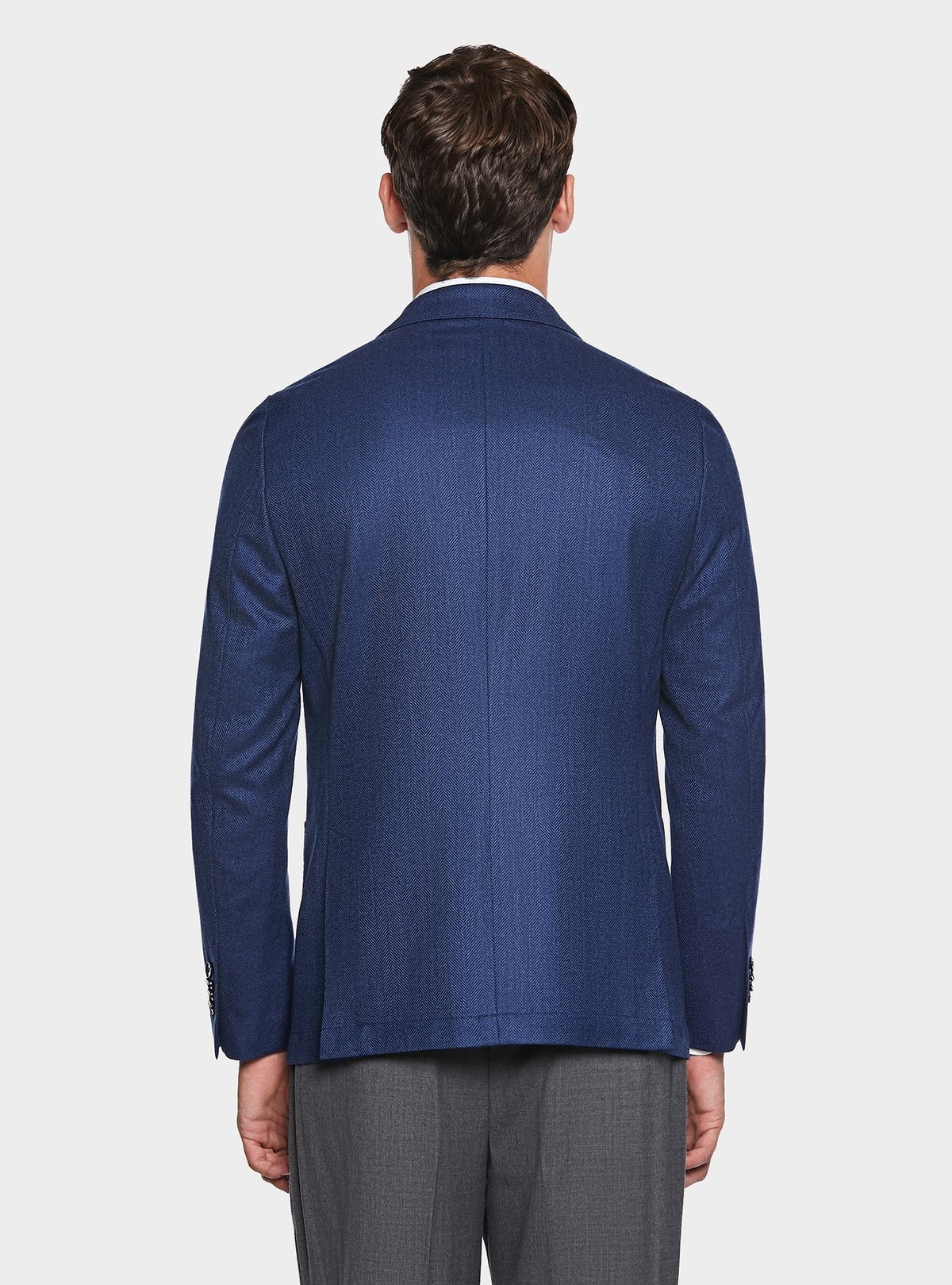 Giacca spigata in pura lana - StepByStep