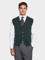 Gilet con bottoni in lana Merino - StepByStep