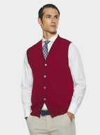 Gilet con bottoni in lana Merino - StepByStep