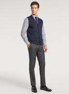 Gilet con bottoni in lana Merino - StepByStep