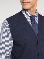 Gilet con bottoni in lana Merino - StepByStep