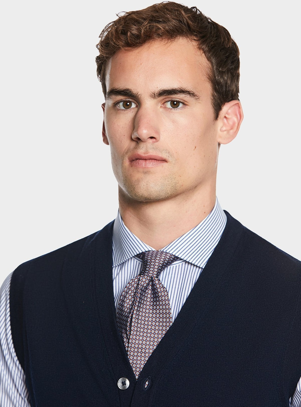 Gilet con bottoni in lana Merino - StepByStep