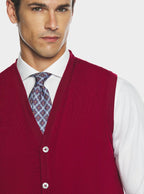 Gilet con bottoni in lana Merino - StepByStep