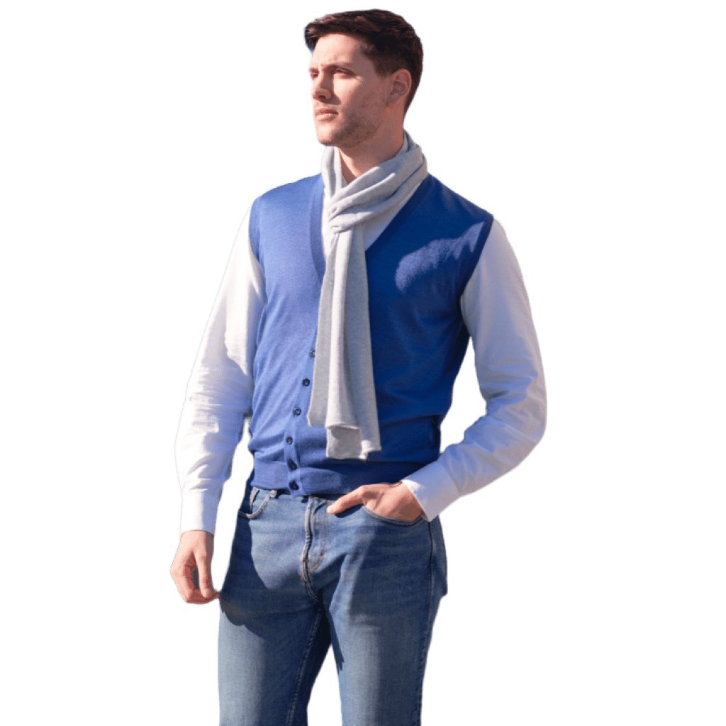 Gilet Uomo Misto Cashmere e Seta - StepByStep