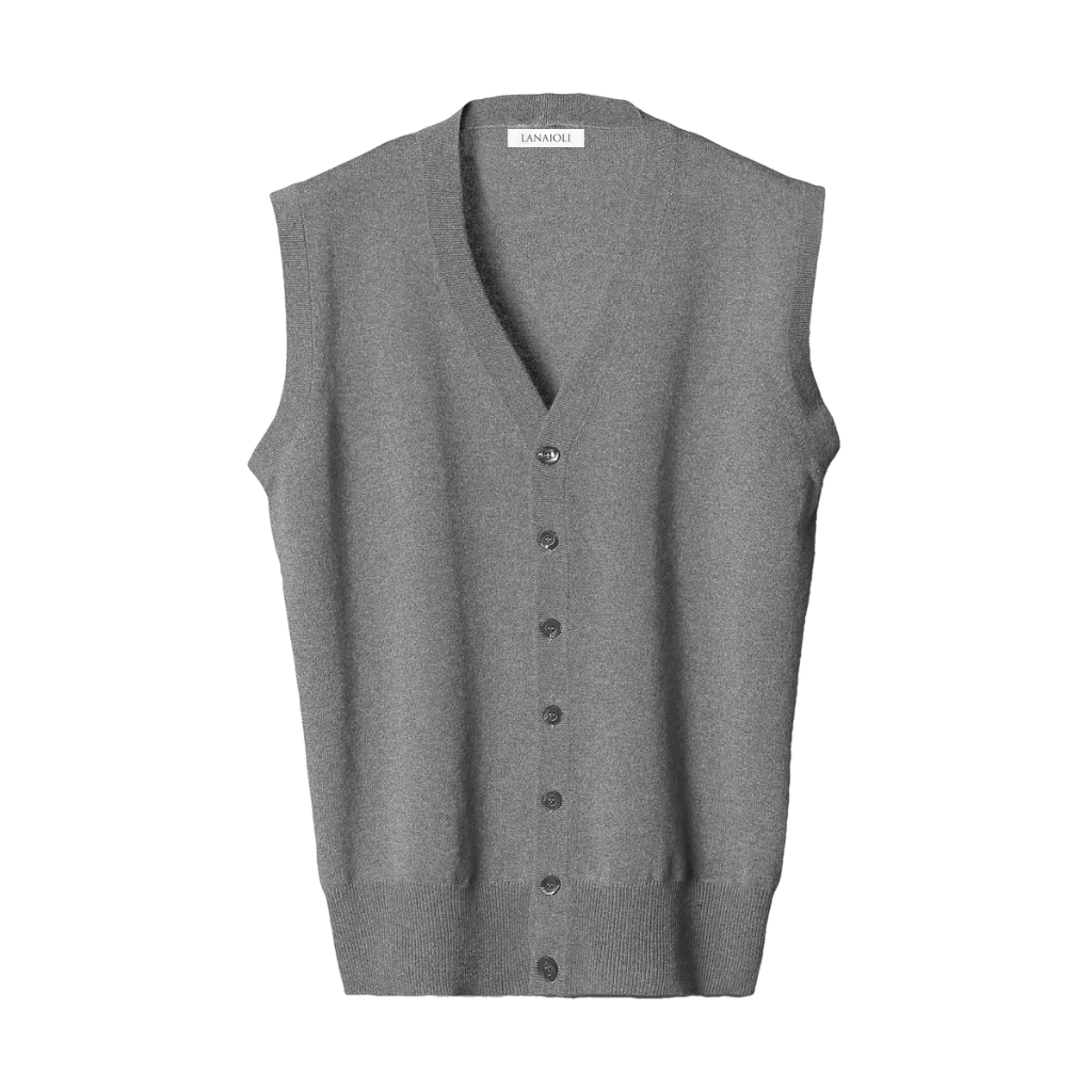Gilet Uomo Misto Cashmere e Seta - StepByStep