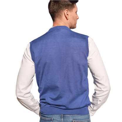 Gilet Uomo Misto Cashmere e Seta - StepByStep