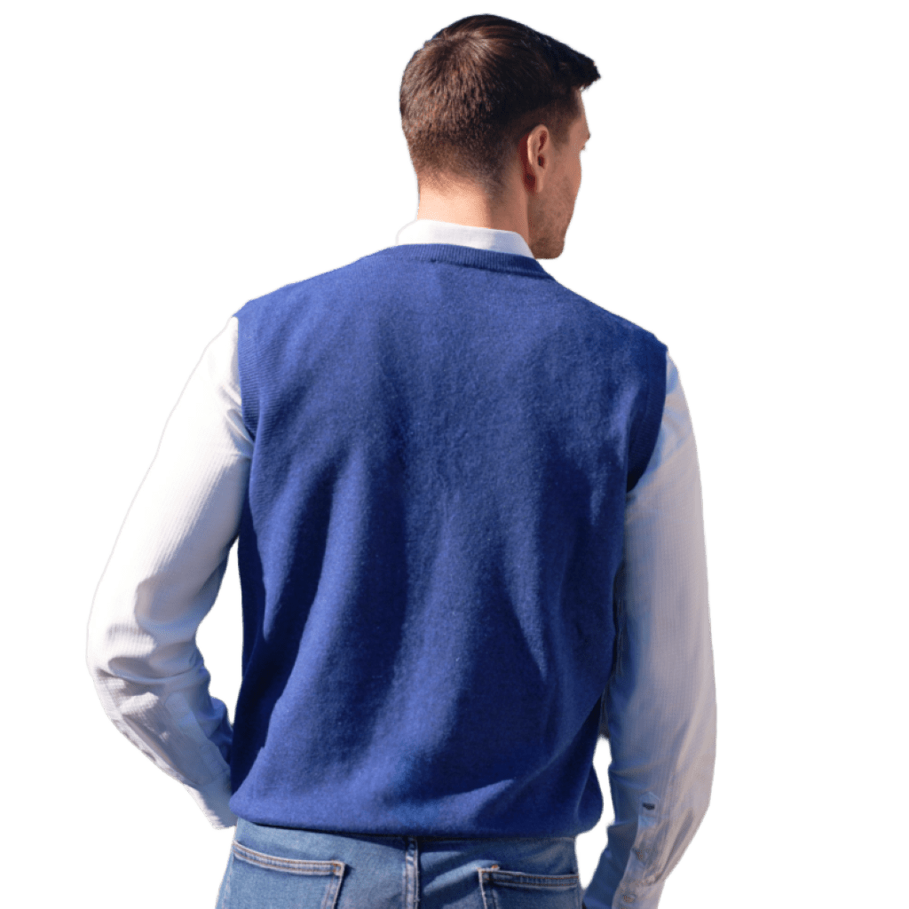 Gilet Uomo Puro Cashmere scollo a V - StepByStep