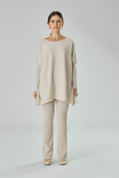 Girocollo oversize in misto Cashmere - Alyssa - StepByStep