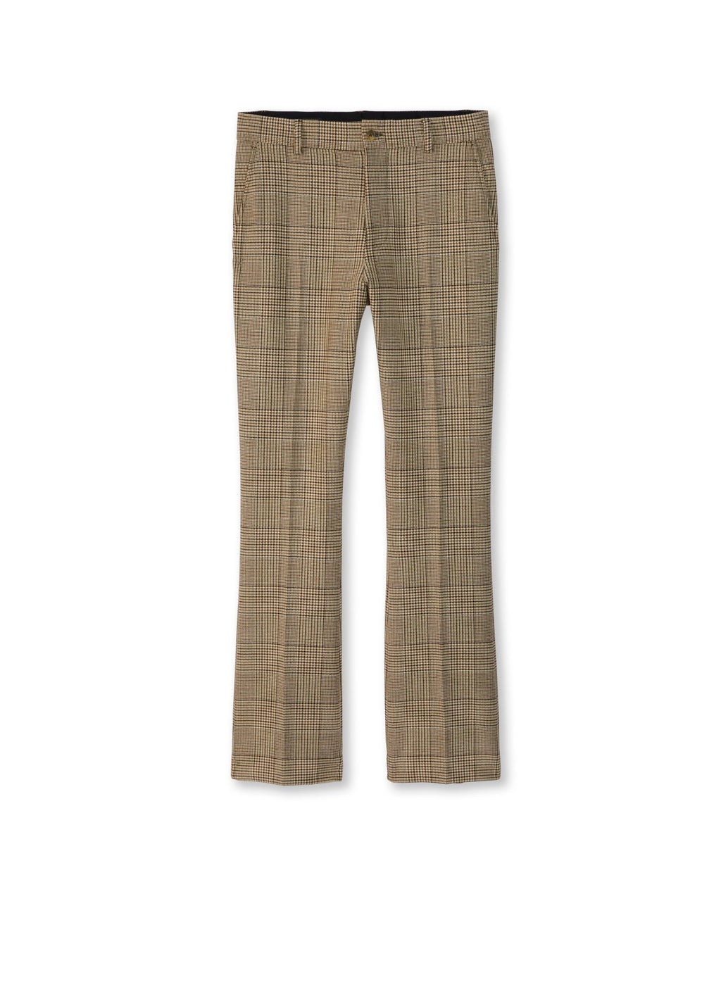 Glen Plaid Flare Leg Pant - StepByStep