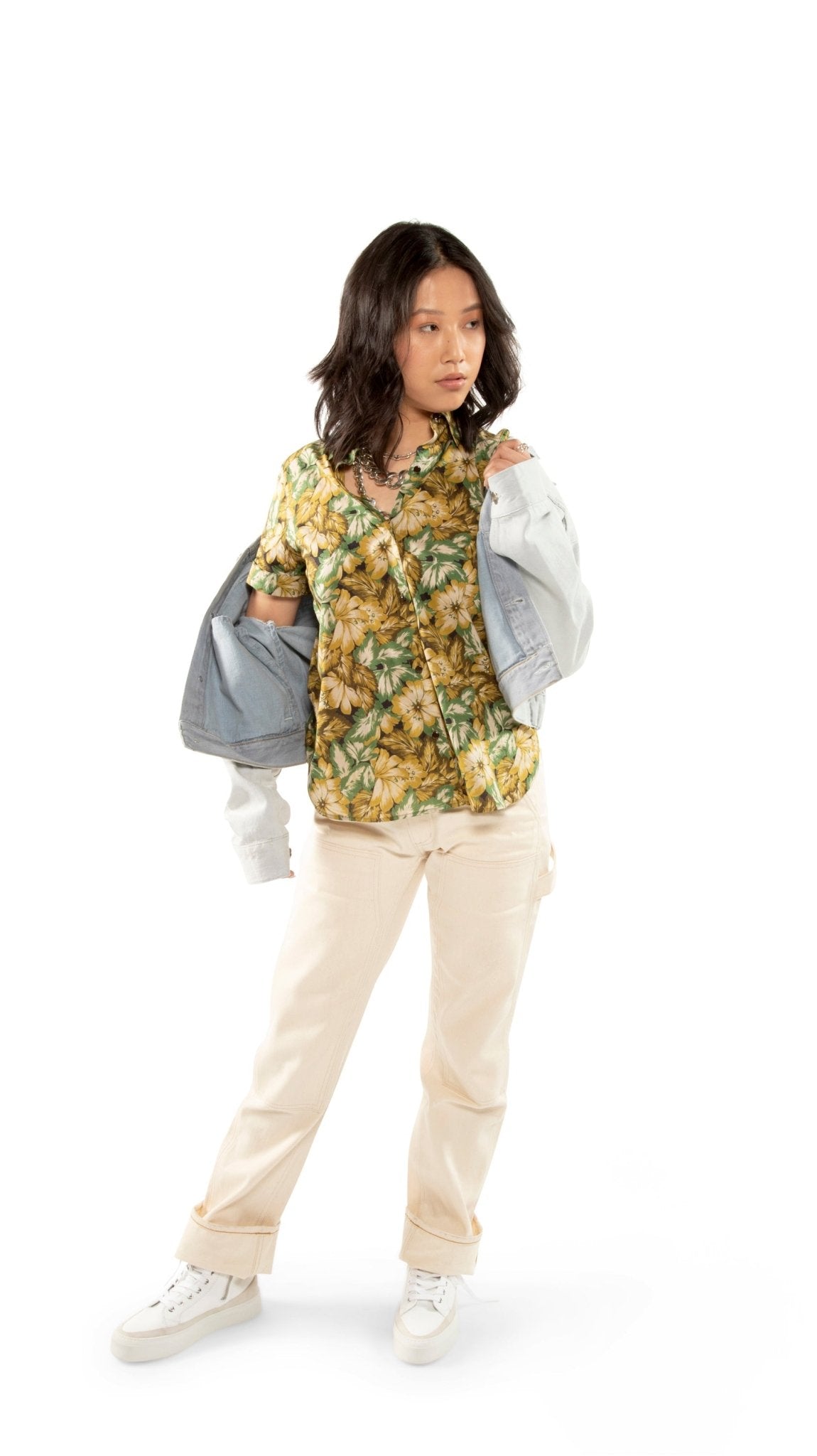 Hi Top Derby Suede and Leather Sneaker - StepByStep