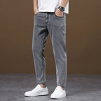 High Quality 2026 New Trendy Nine Point Ankle Jeans for Men Trendy Brand Versatile Spring Summer Tight Slimming Stretch Pants - StepByStepNow