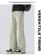High Quality Korean Summer New Men's Loose Stretch Jeans Fashion Casual Stretch Straight - leg Denim Pants Male Causal Versatile - StepByStepNow