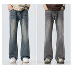High Quality Korean Summer New Men's Loose Stretch Jeans Fashion Casual Stretch Straight - leg Denim Pants Male Causal Versatile - StepByStepNow