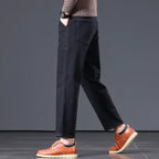 High Quality Men's Jeans Loose Straight Denim Pants Cotton Classic High - quality Elastic Comfortable Business Casual Long Pants - StepByStepNow