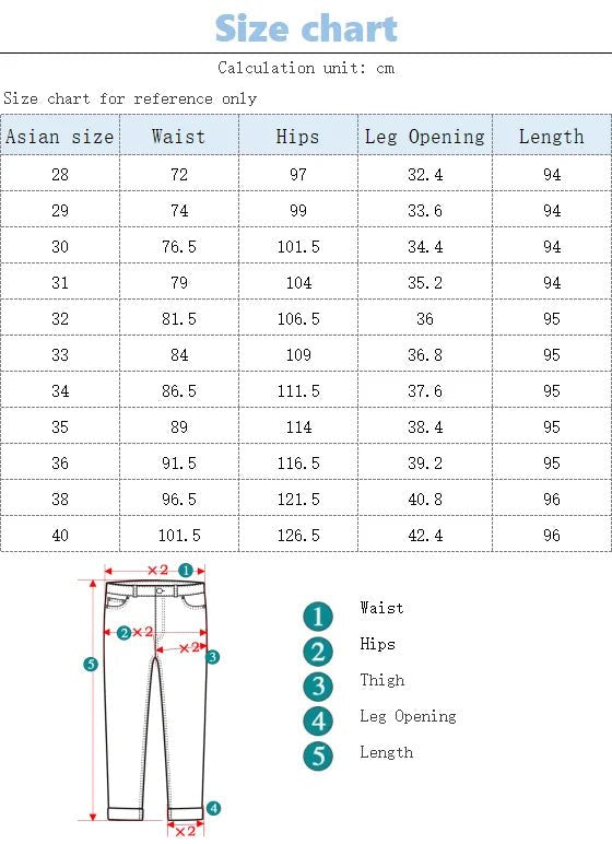 High Quality Men's Jeans Loose Straight Denim Pants Cotton Classic High - quality Elastic Comfortable Business Casual Long Pants - StepByStepNow