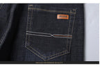 High Quality Spring Summer Classics Business Jeans Men Denim Pants Straight Work Casual Trousers Male Plus Size 28 - 40 - StepByStepNow