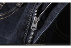 High Quality Spring Summer Classics Business Jeans Men Denim Pants Straight Work Casual Trousers Male Plus Size 28 - 40 - StepByStepNow