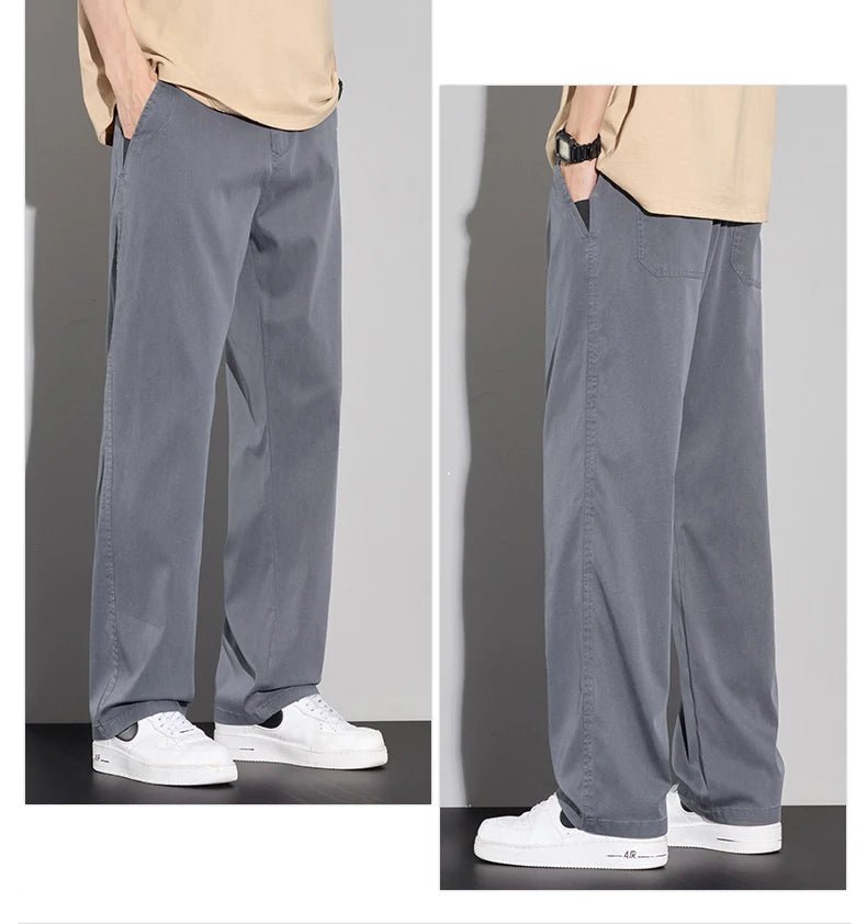 Pantaloni d'estate leggeri e traspiranti per uomo, comodi e versatili - StepByStepNow
