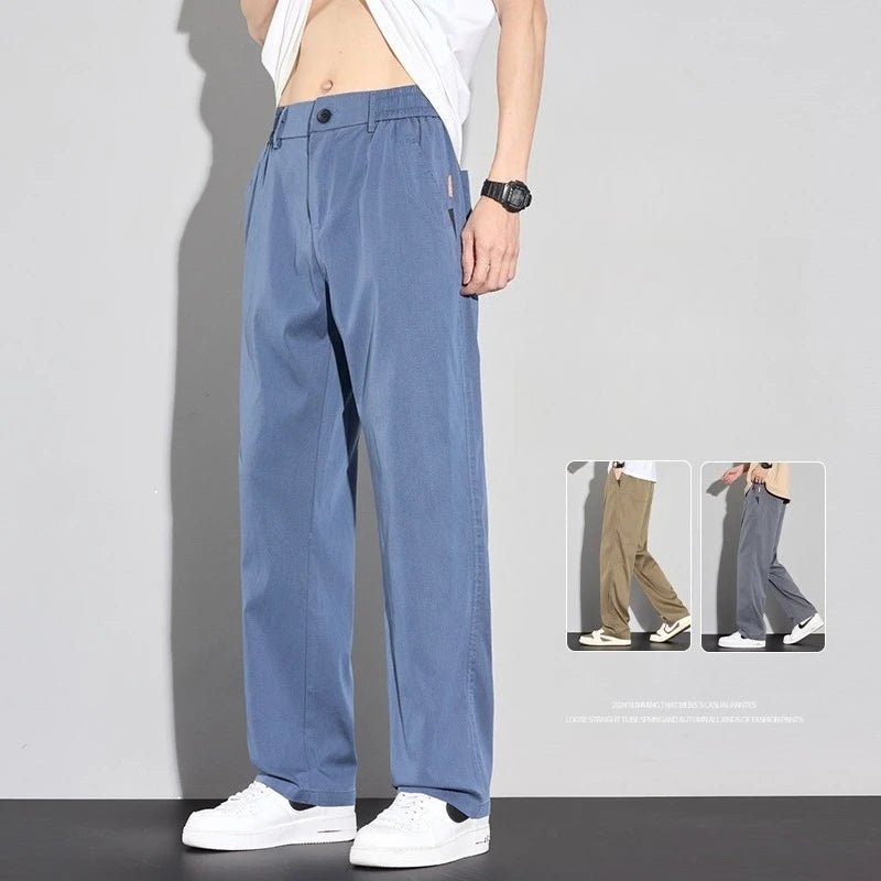 Pantaloni d'estate leggeri e traspiranti per uomo, comodi e versatili - StepByStepNow