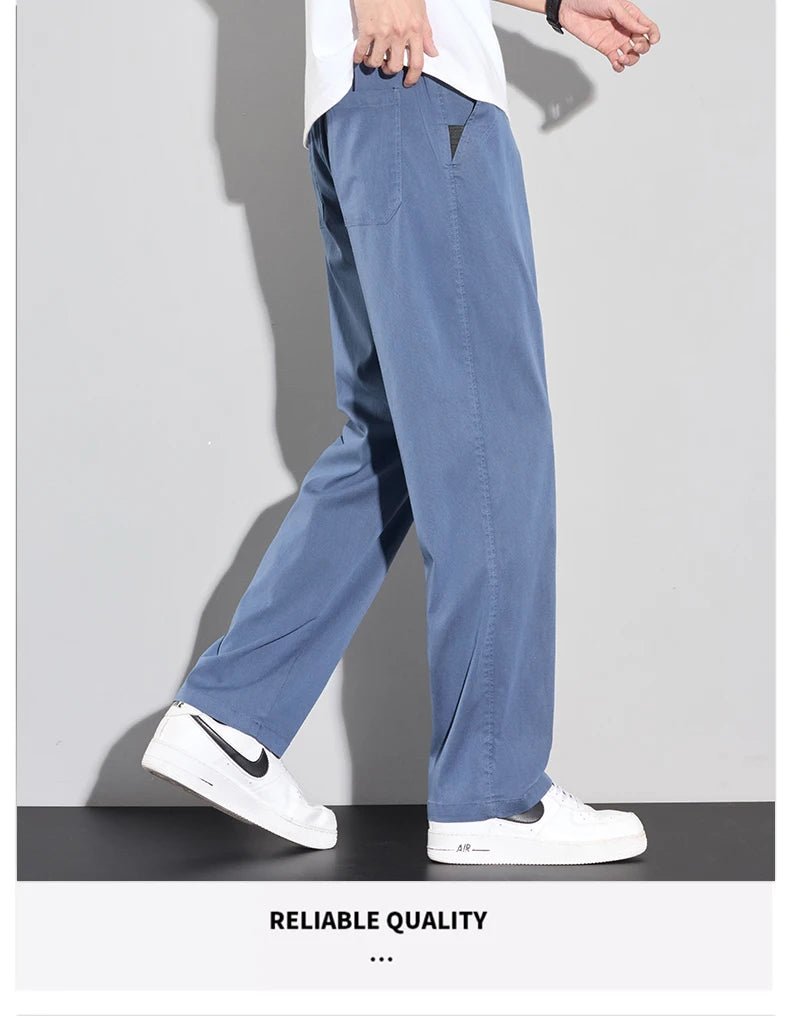 Pantaloni d'estate leggeri e traspiranti per uomo, comodi e versatili - StepByStepNow