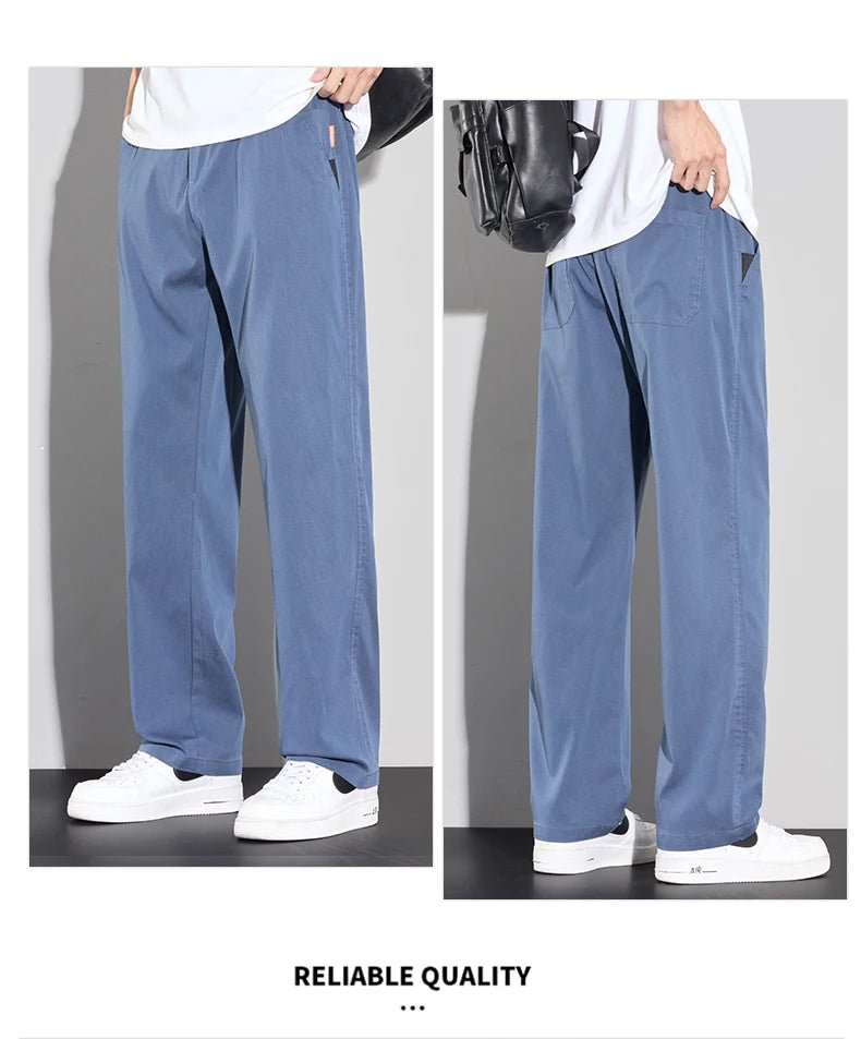 Pantaloni d'estate leggeri e traspiranti per uomo, comodi e versatili - StepByStepNow