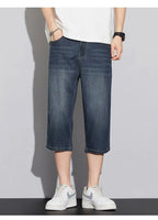Capri Jeans Uomo 28-38 in Denim Retro High Quality - StepByStepNow