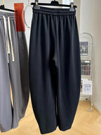 High - Waisted Loose Wide - Leg Pants - Autumn Design Sense Drawstring Trousers | StepbyStepNow - StepByStepNow