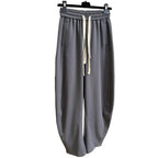 High - Waisted Loose Wide - Leg Pants - Autumn Design Sense Drawstring Trousers | StepbyStepNow - StepByStepNow