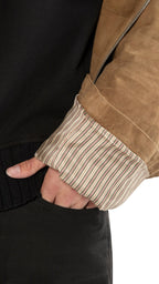 Hooded Suede Jacket - StepByStep