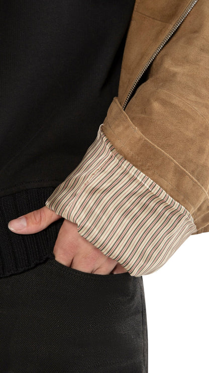 Hooded Suede Jacket - StepByStep