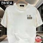"I'm OK" Men's Printed T-Shirt - Summer 2026 Loose Fit Cotton - StepByStepNow