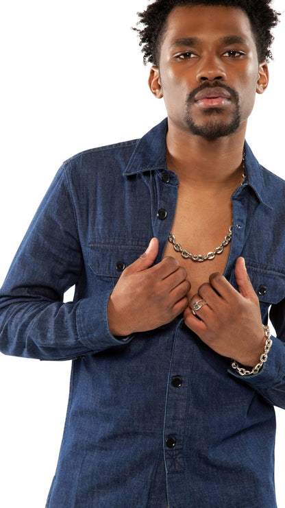 Indigo Work Shirt - StepByStep