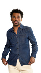 Indigo Work Shirt - StepByStep