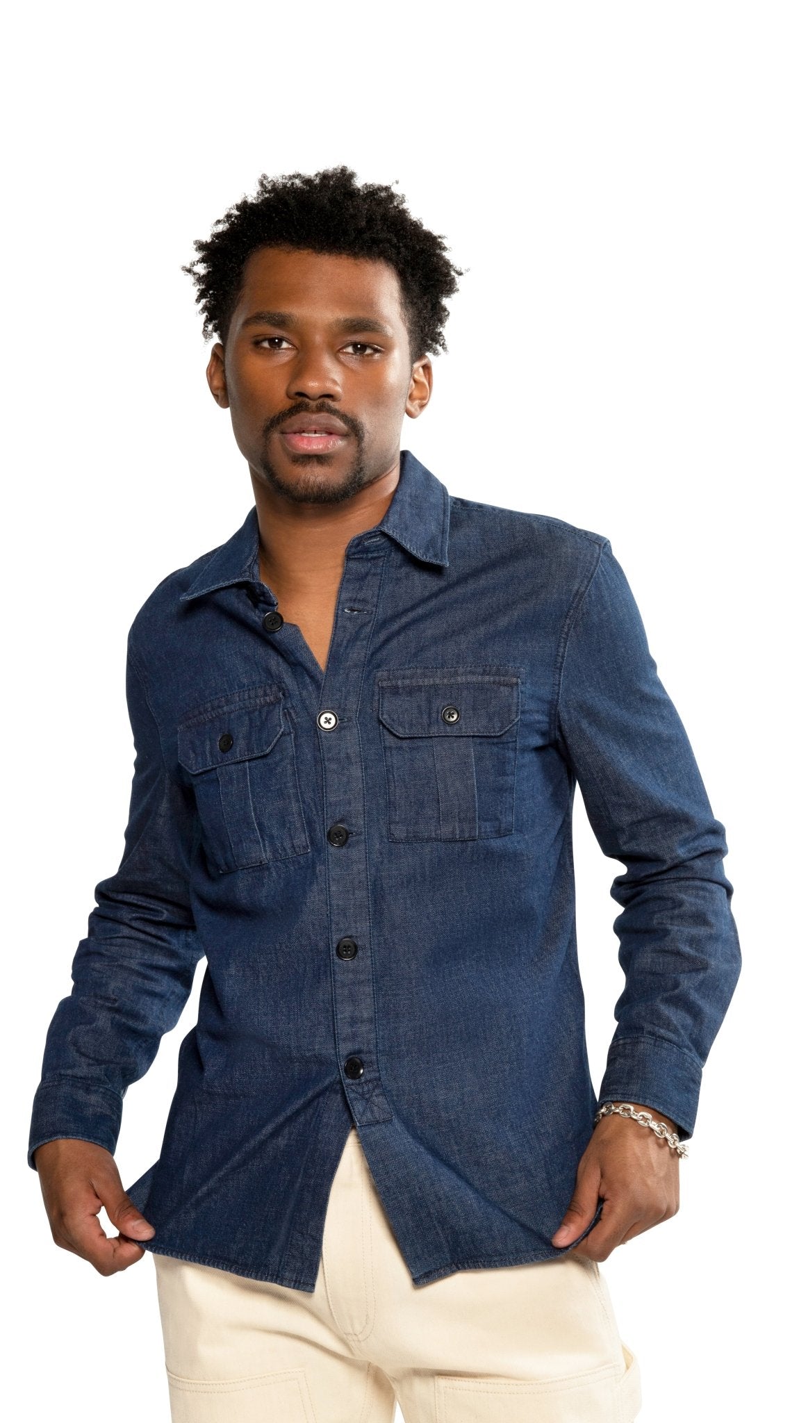 Indigo Work Shirt - StepByStep