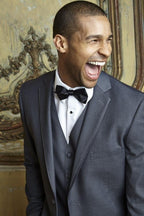 "Infinity" Steel Grey Tuxedo Jacket Notch (Separates) - StepByStepNow