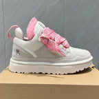 Inverno Mel Taglio basso Moda Versatile Scarpe casual Fondo piatto Comodi e caldi Stivali da neve in vera pelliccia da donna - StepByStep