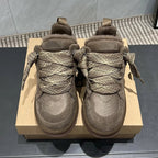 Inverno Mel Taglio basso Moda Versatile Scarpe casual Fondo piatto Comodi e caldi Stivali da neve in vera pelliccia da donna - StepByStep