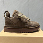 Inverno Mel Taglio basso Moda Versatile Scarpe casual Fondo piatto Comodi e caldi Stivali da neve in vera pelliccia da donna - StepByStep