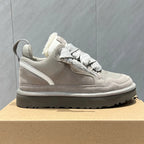 Inverno Mel Taglio basso Moda Versatile Scarpe casual Fondo piatto Comodi e caldi Stivali da neve in vera pelliccia da donna - StepByStep