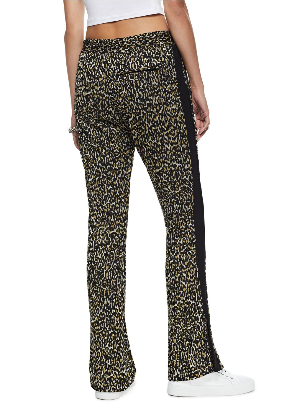Jacquard Flare Leg Track Pant - StepByStep