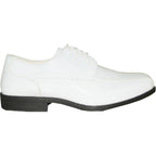 JEAN YVES Men Dress Shoe JY02 Oxford Formal Tuxedo for Prom & Wedding Shoe White Patent - StepByStep