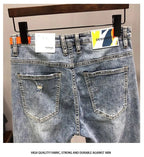 Jeans da uomo alla moda Slim Fit Gamba dritta - StepByStepNow