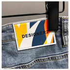 Jeans da uomo alla moda Slim Fit Gamba dritta - StepByStepNow