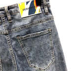 Jeans da uomo alla moda Slim Fit Gamba dritta - StepByStepNow