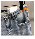 Jeans da uomo alla moda Slim Fit Gamba dritta - StepByStepNow