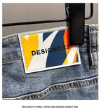 Jeans da uomo alla moda Slim Fit Gamba dritta - StepByStepNow