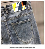 Jeans da uomo alla moda Slim Fit Gamba dritta - StepByStepNow