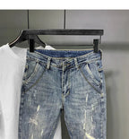 Jeans da uomo alla moda Slim Fit strappati - StepByStepNow